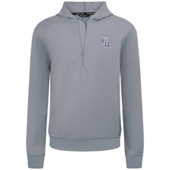 Colorado Rockies Levelwear Technic Insignia Quarter-Zip Hoodie - Gray