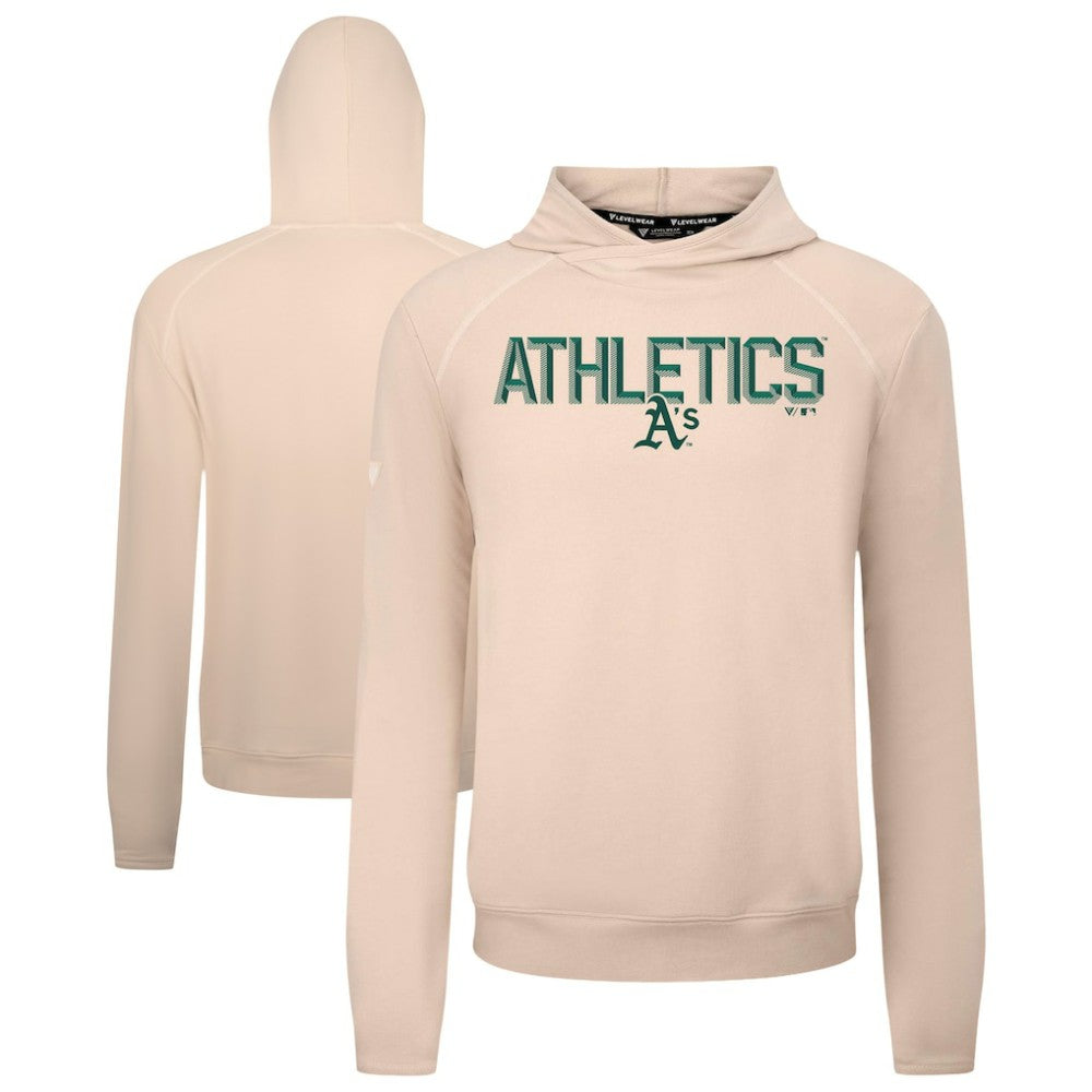 Athletics Levelwear Mandate Carve Tri-Blend Hoodie - Khaki