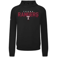 Texas Rangers Levelwear Mandate Carve Tri-Blend Hoodie - Black