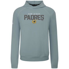 San Diego Padres Levelwear Mandate Carve Tri-Blend Hoodie - Gray