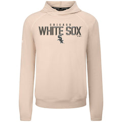 Chicago White Sox Levelwear Mandate Carve Tri-Blend Hoodie - Khaki