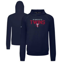 Minnesota Twins Levelwear Mandate Carve Tri-Blend Hoodie - Navy
