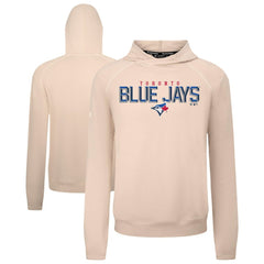 Toronto Blue Jays Levelwear Mandate Carve Tri-Blend Hoodie - Khaki