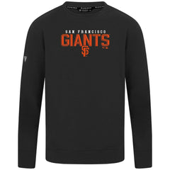 San Francisco Giants Levelwear Mandate Carve Tri-Blend Sweatshirt - Black