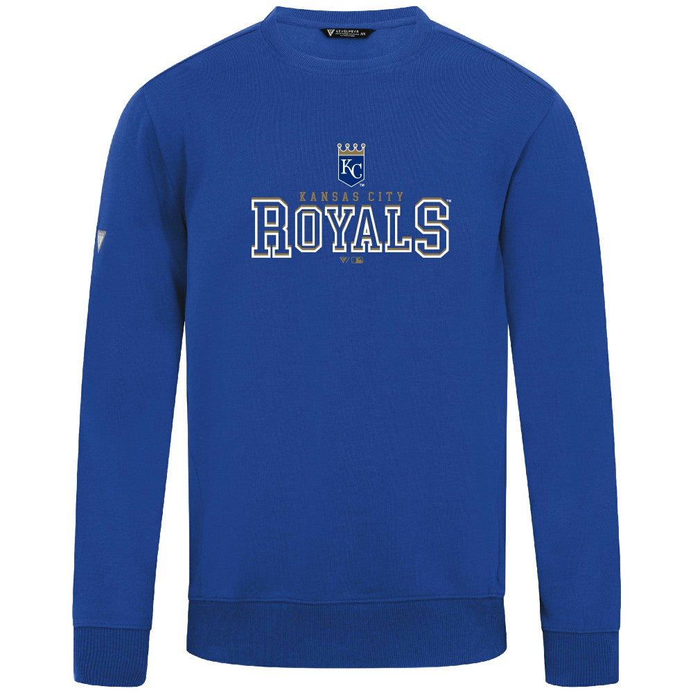 Kansas City Royals Levelwear Zane Journey Sweatshirt - Royal