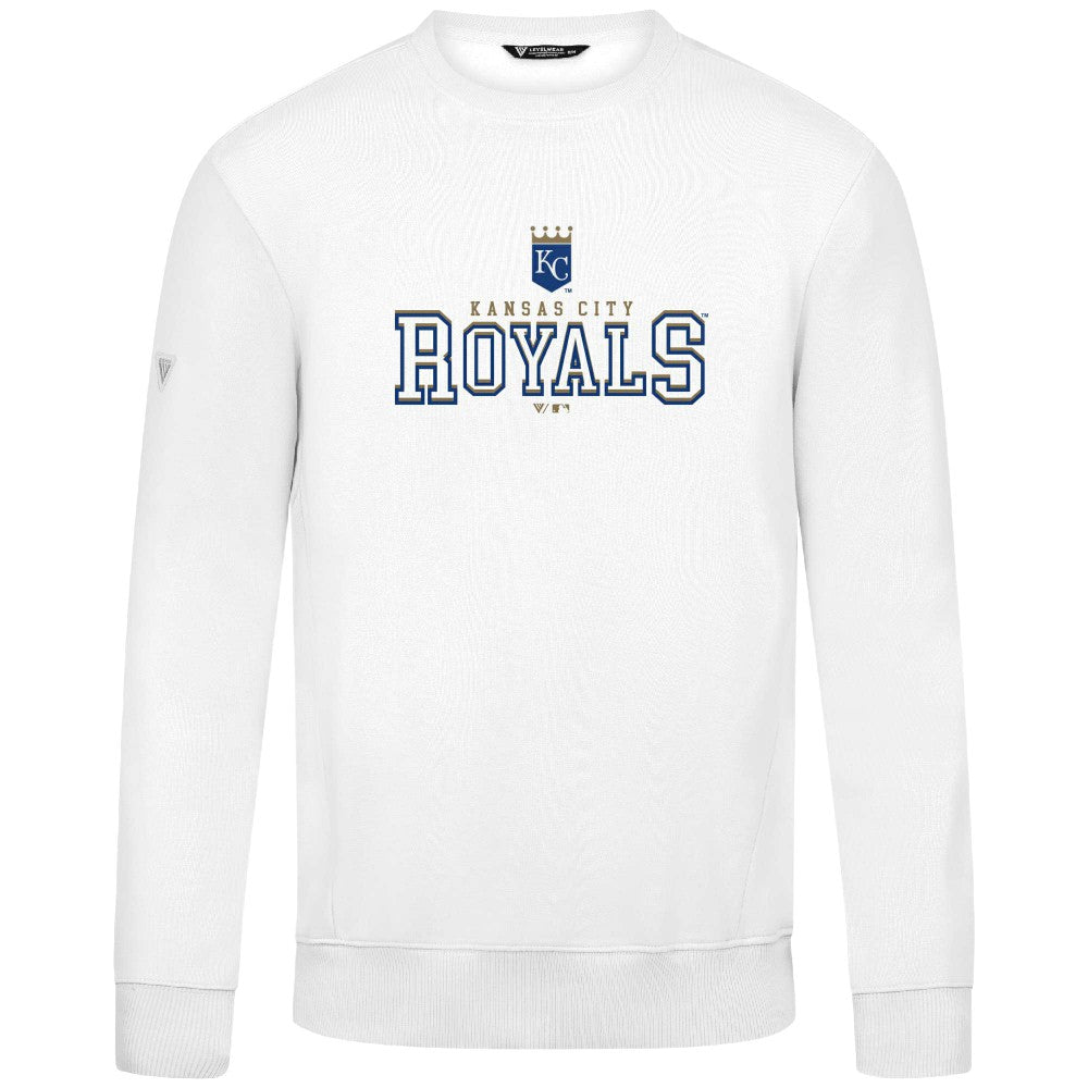 Kansas City Royals Levelwear Zane Journey Sweatshirt - White