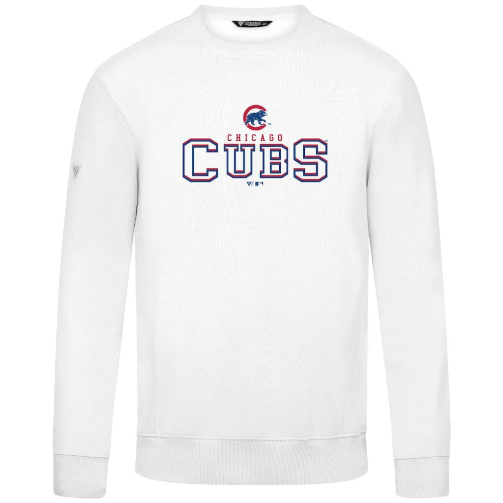 Chicago Cubs Levelwear Zane Journey Sweatshirt - White