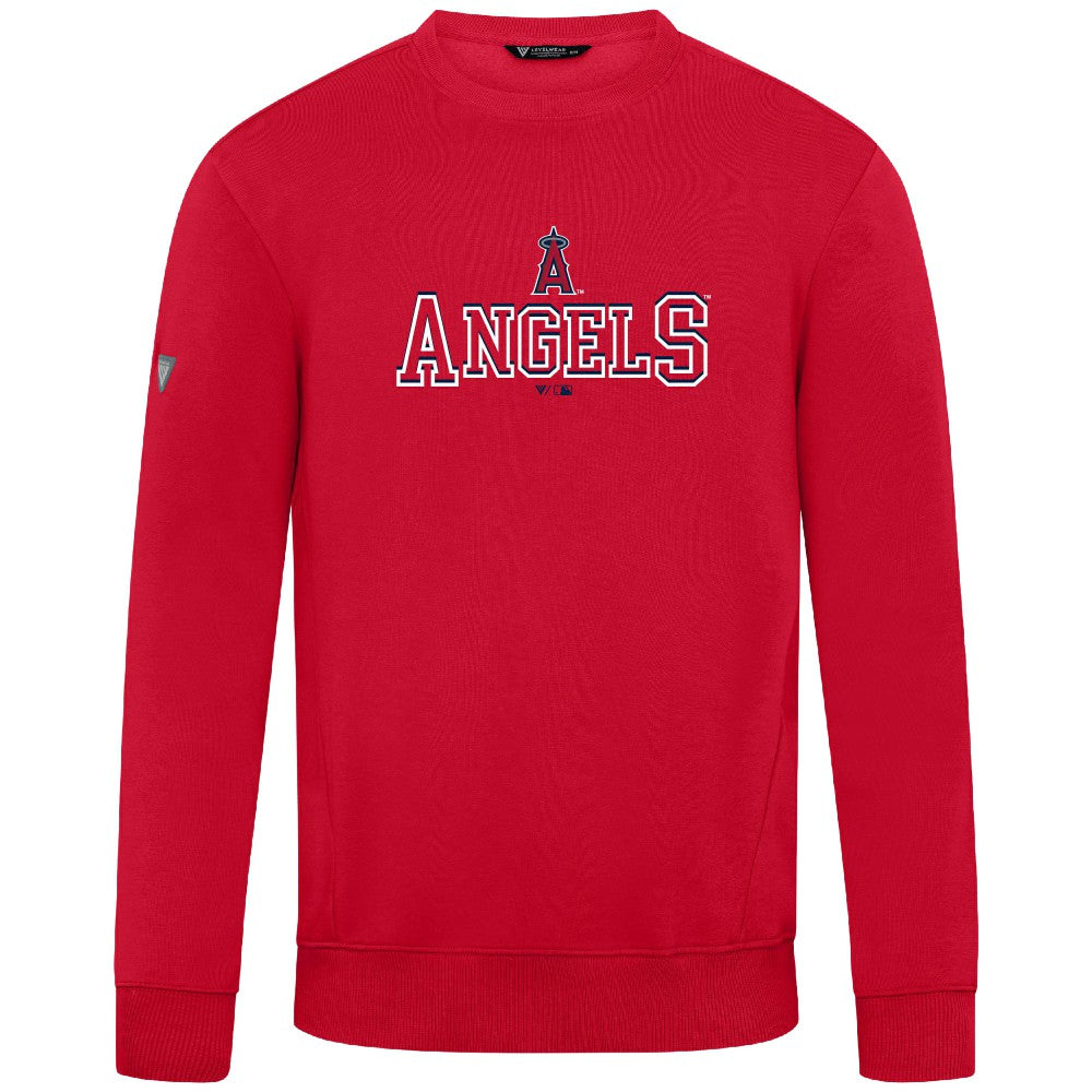Los Angeles Angels Levelwear Zane Journey Sweatshirt - Red