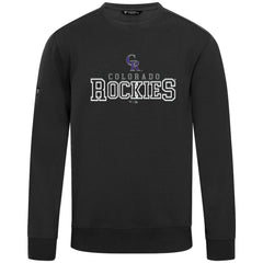 Colorado Rockies Levelwear Zane Journey Sweatshirt - Black
