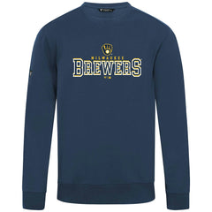 Milwaukee Brewers Levelwear Zane Journey Sweatshirt - Navy