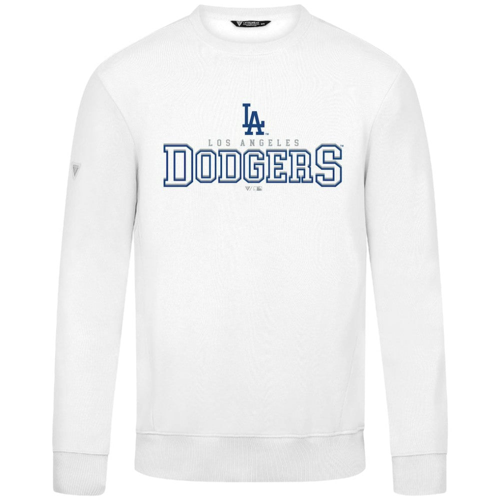 Los Angeles Dodgers Levelwear Zane Journey Sweatshirt - White