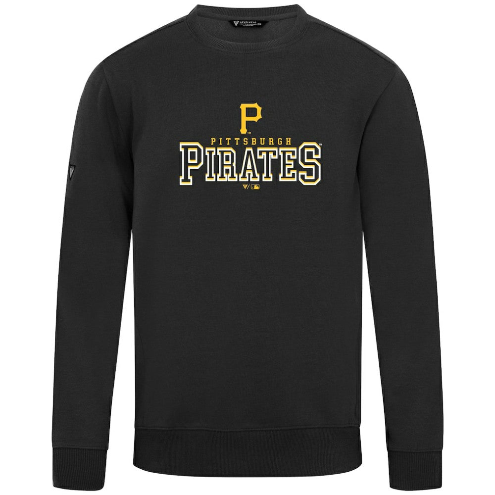 Pittsburgh Pirates Levelwear Zane Journey Sweatshirt - Black