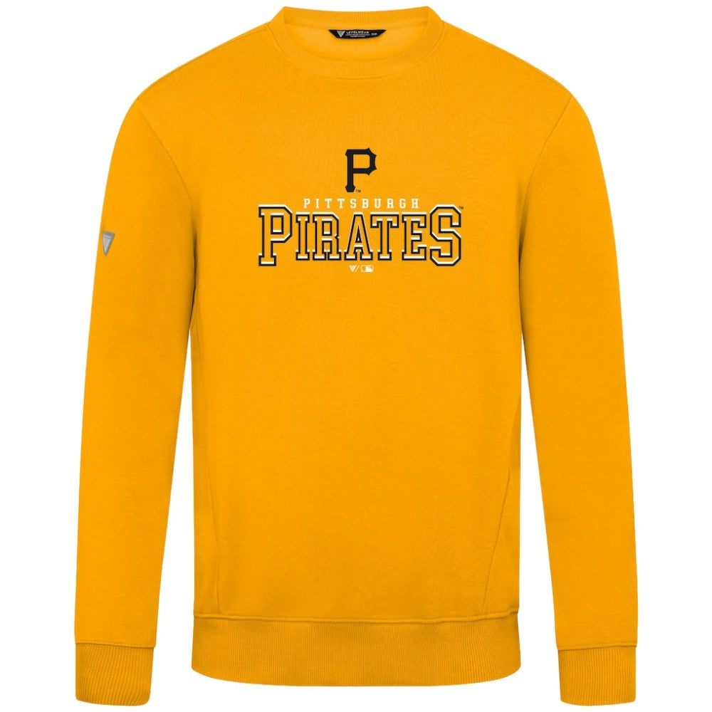 Pittsburgh Pirates Levelwear Zane Journey Sweatshirt - Gold