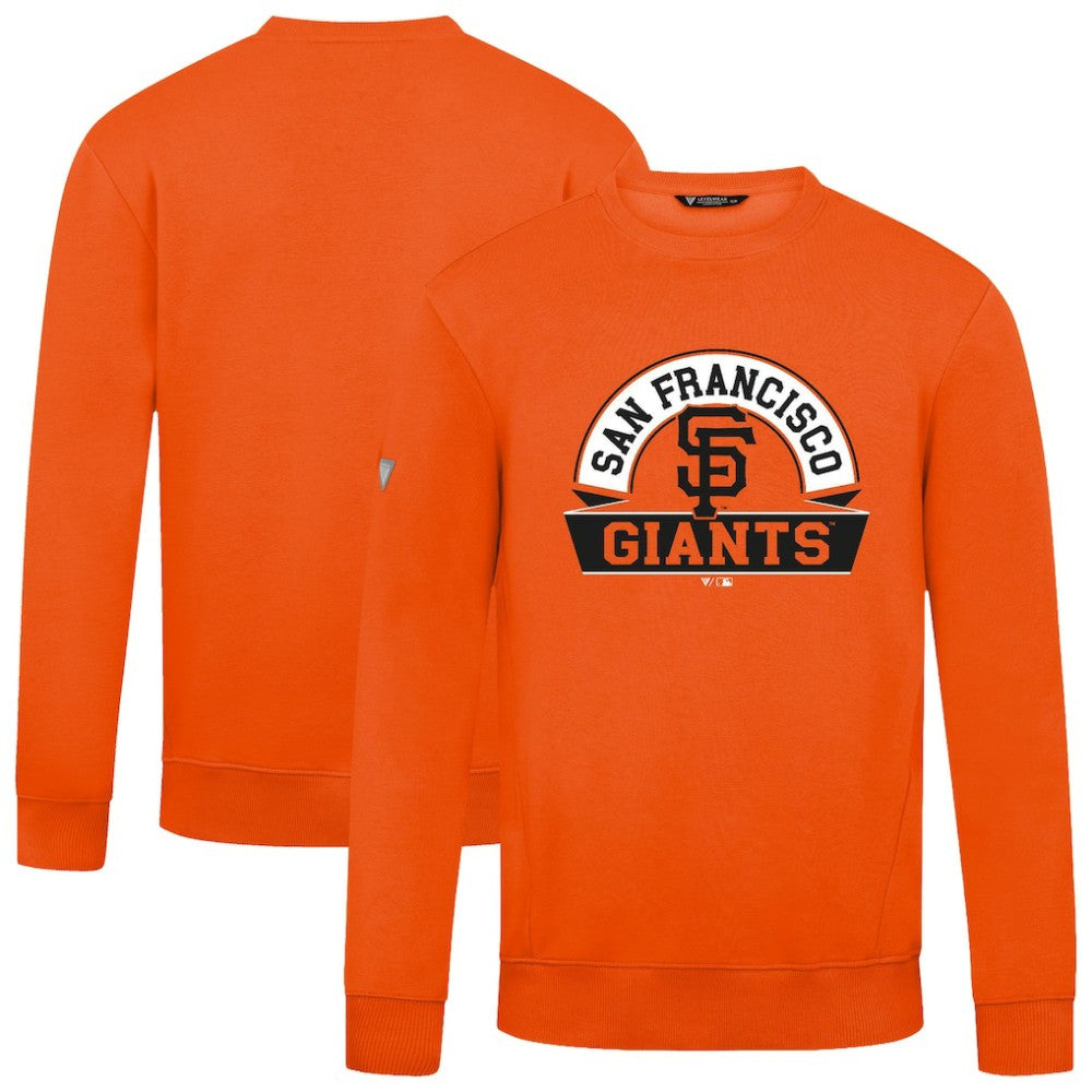 San Francisco Giants Levelwear Zane Banner Arch Sweatshirt - Orange