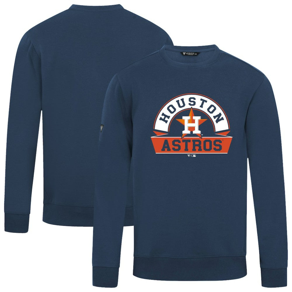 Houston Astros Levelwear Zane Banner Arch Sweatshirt - Navy
