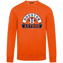 Houston Astros Levelwear Zane Banner Arch Sweatshirt - Orange