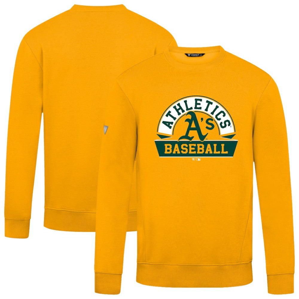 Athletics Levelwear Zane Banner Arch Sweatshirt - Gold