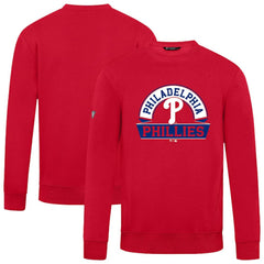 Philadelphia Phillies Levelwear Zane Banner Arch Sweatshirt - Red