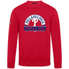 Philadelphia Phillies Levelwear Zane Banner Arch Sweatshirt - Red
