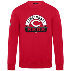 Cincinnati Reds Levelwear Zane Banner Arch Sweatshirt - Red