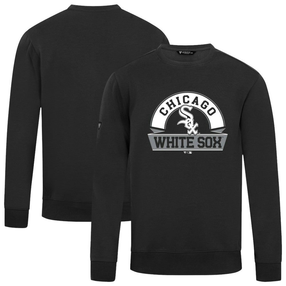 Chicago White Sox Levelwear Zane Banner Arch Sweatshirt - Black