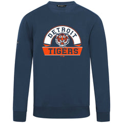 Detroit Tigers Levelwear Zane Banner Arch Sweatshirt - Navy
