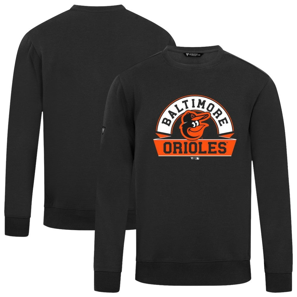 Baltimore Orioles Levelwear Zane Banner Arch Sweatshirt - Black