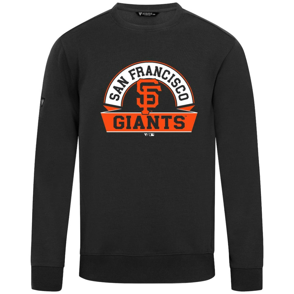 San Francisco Giants Levelwear Zane Banner Arch Sweatshirt - Black