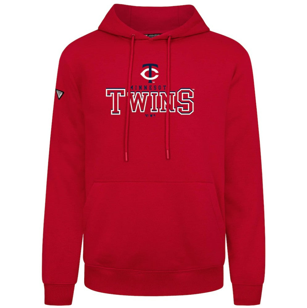 Minnesota Twins Levelwear Podium Journey Hoodie - Red