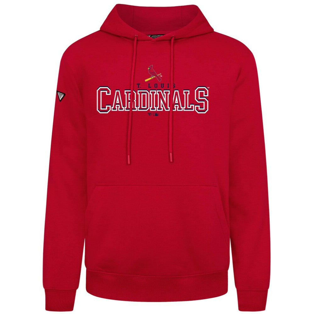 St. Louis Cardinals Levelwear Podium Journey Hoodie - Red