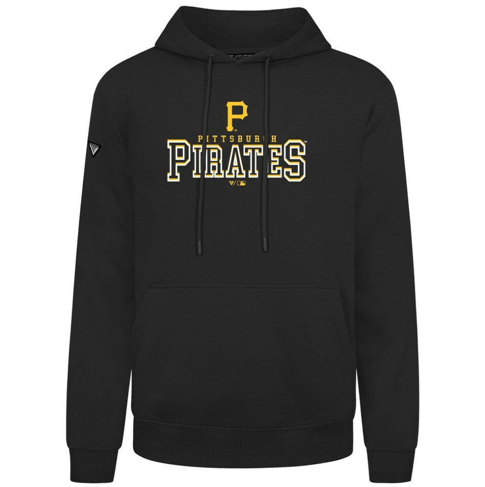 Pittsburgh Pirates Levelwear Podium Journey Hoodie - Black