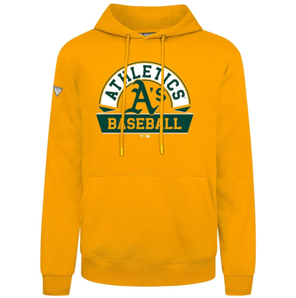 Athletics Levelwear Podium Banner Arch Hoodie - Gold