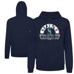 Seattle Mariners Levelwear Podium Banner Arch Hoodie - Navy