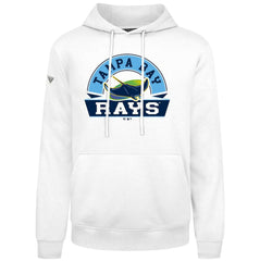 Tampa Bay Rays Levelwear Podium Banner Arch Hoodie - White