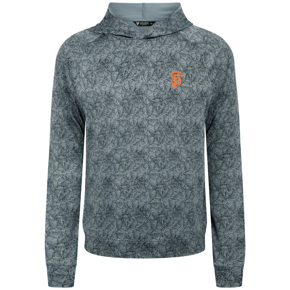 San Francisco Giants Levelwear Albatross Raglan Hoodie - Gray