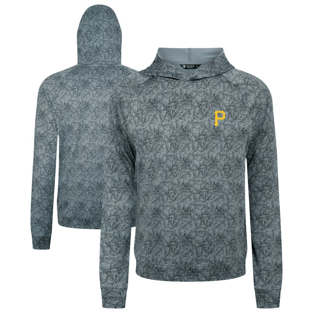 Pittsburgh Pirates Levelwear Albatross Raglan Hoodie - Gray