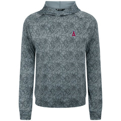 Los Angeles Angels Levelwear Albatross Raglan Hoodie - Gray