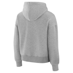 Milwaukee Brewers Women's Plus Size Starry Eye Hoodie - Heather Gray | 47 brand