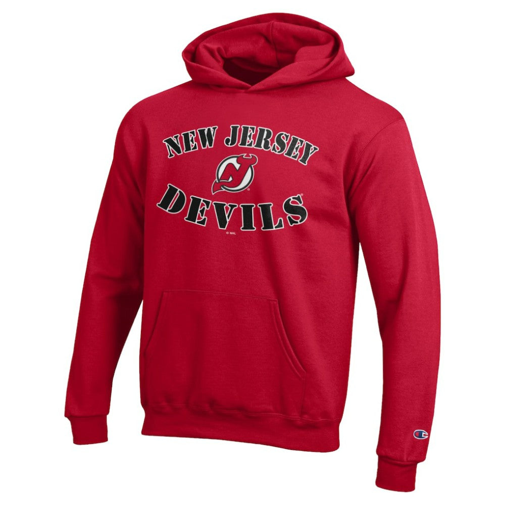 New Jersey Devils Champion Youth Fleece Powerblend Hoodie