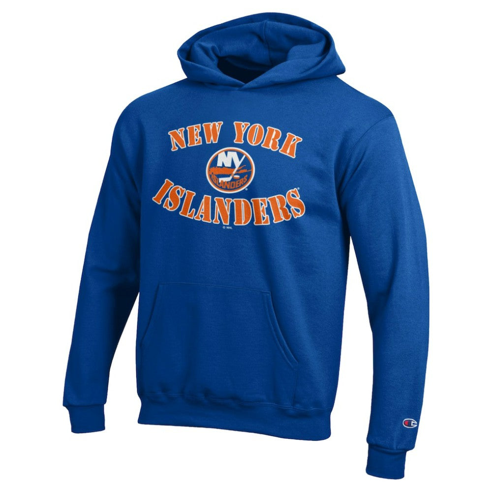 New York Islanders Champion Youth Fleece Powerblend Hoodie