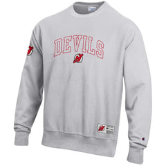 New Jersey Devils Champion Reverse Weave Fleece Sweatshirt