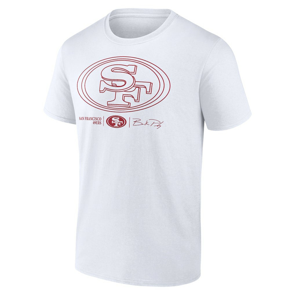NFL San Francisco 49ers Brock Purdy  Outline Player T-Shirt