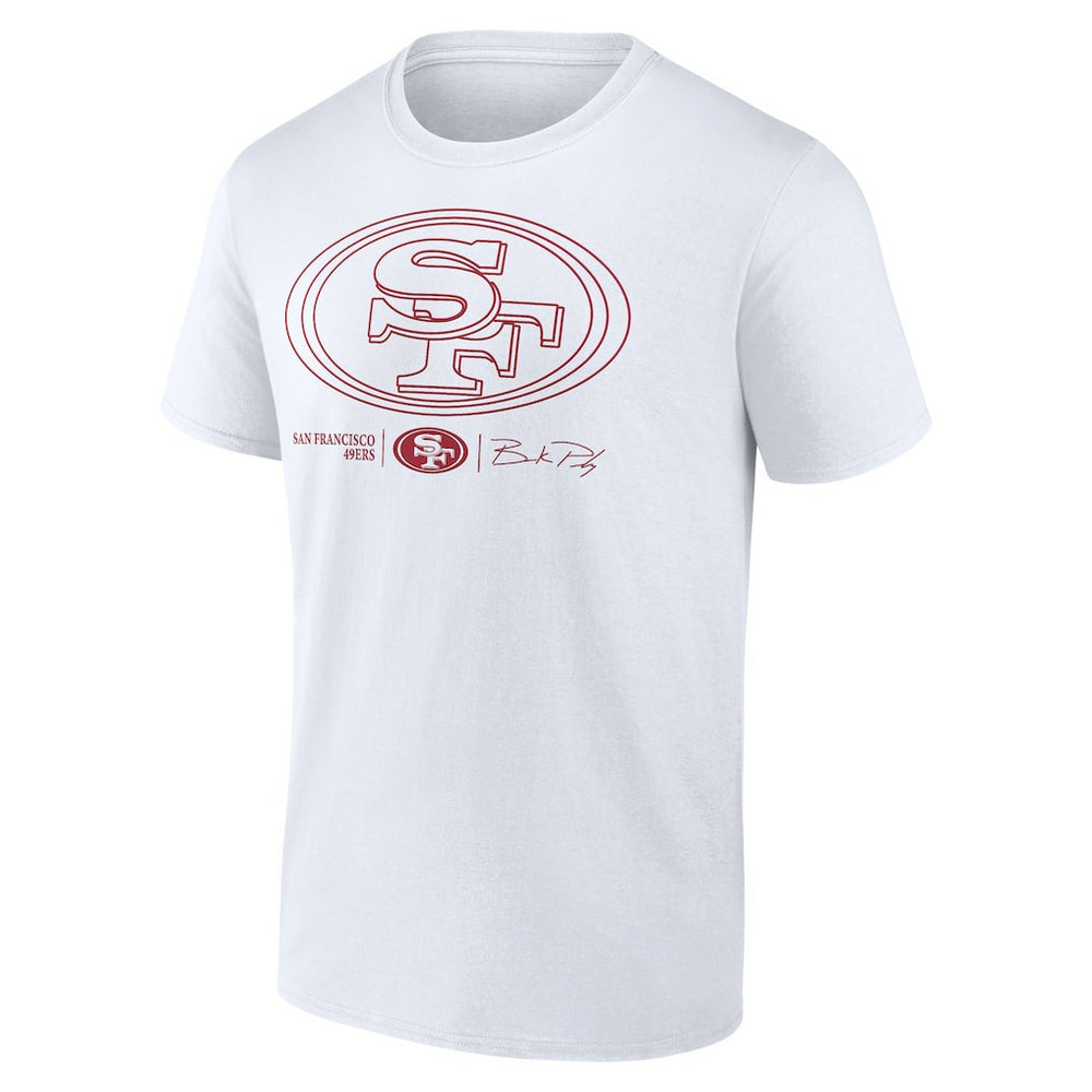 NFL San Francisco 49ers Brock Purdy  Outline Player T-Shirt