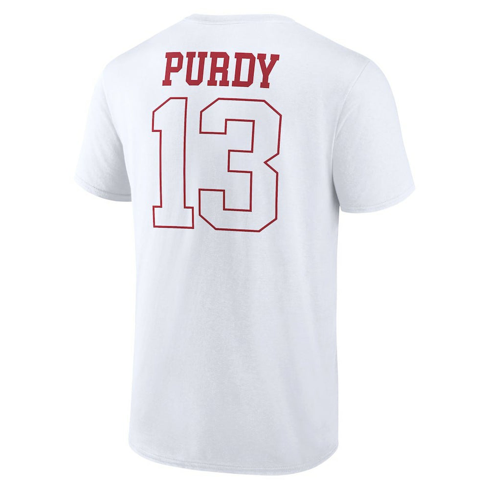 NFL San Francisco 49ers Brock Purdy  Outline Player T-Shirt