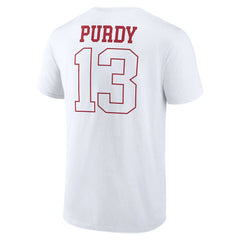 NFL San Francisco 49ers Brock Purdy  Outline Player T-Shirt