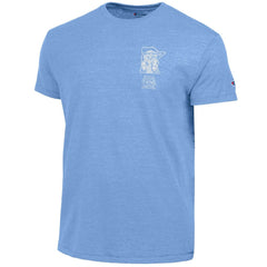 Minnesota Twins Champion Vintage 3-Hit Tri-Blend T-Shirt - Light Blue