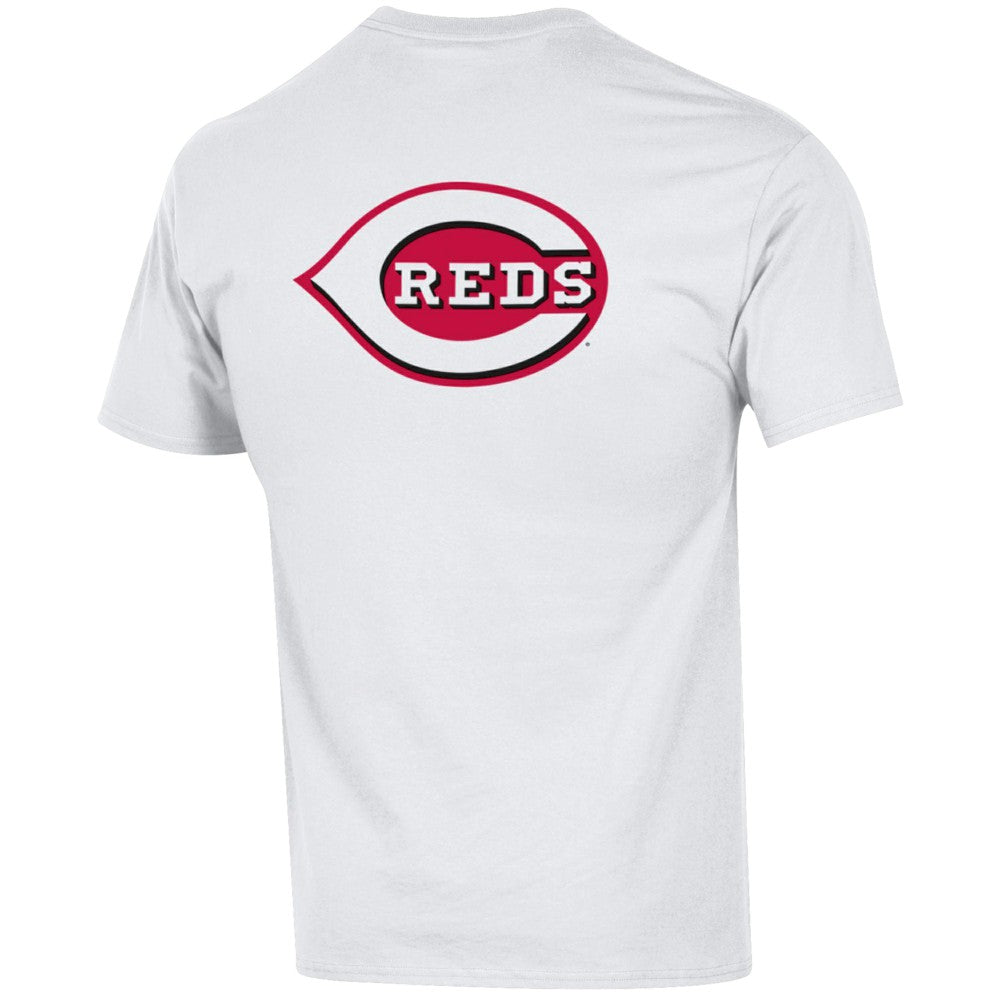 Cincinnati Reds Champion 3-Hit Jersey T-Shirt - White