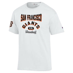 San Francisco Giants Champion 3-Hit Jersey T-Shirt - White
