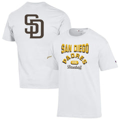 San Diego Padres Champion 3-Hit Jersey T-Shirt - White