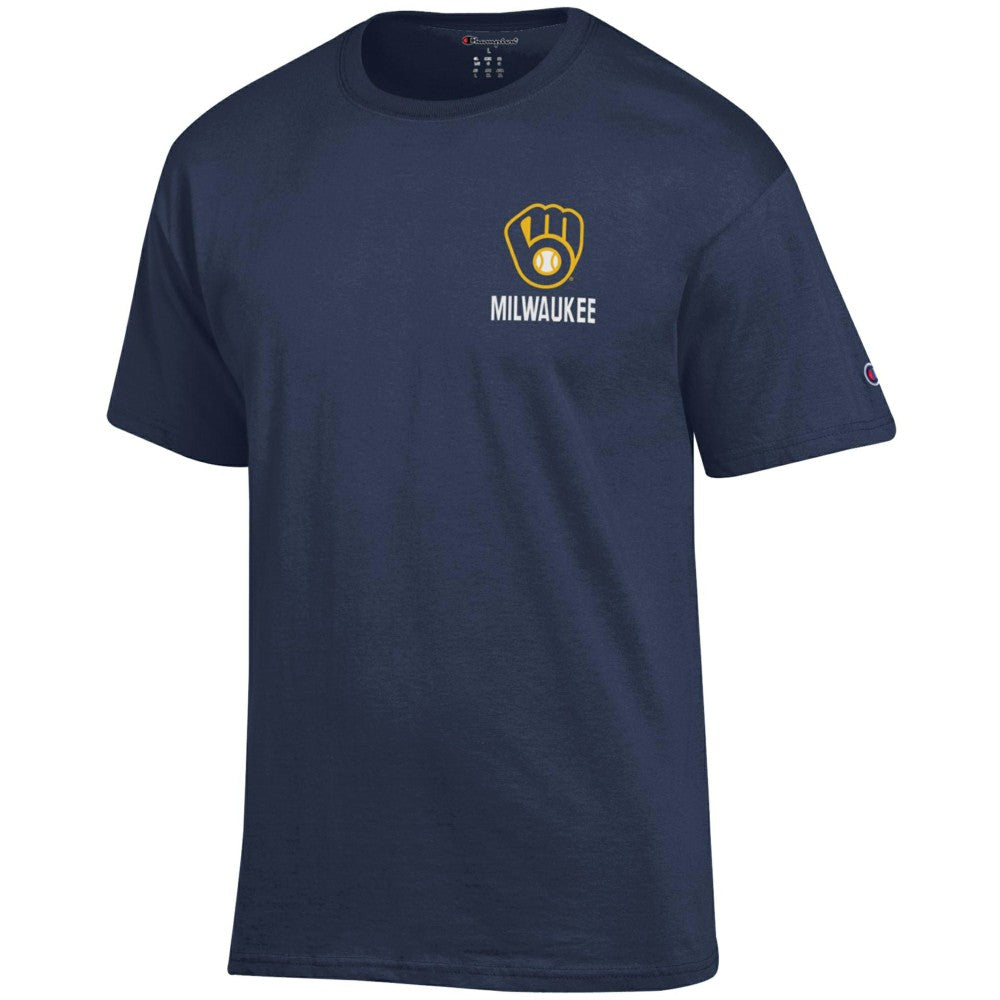 Milwaukee Brewers Champion Jersey T-Shirt - Navy